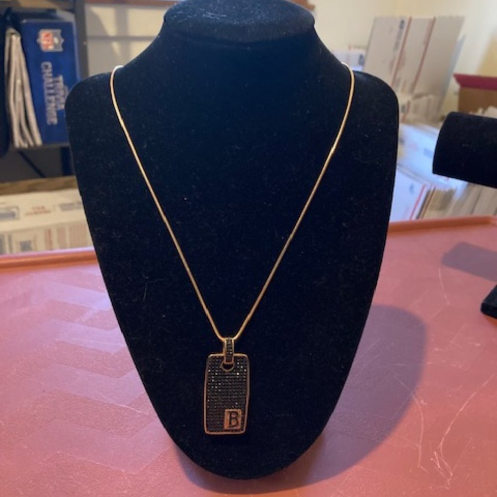 Bronze snake chain and pendant